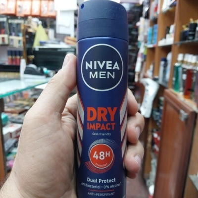 اسپری ضد تعریق مردانه dry impact حجم 150 میلی لیتر 48 ساعته