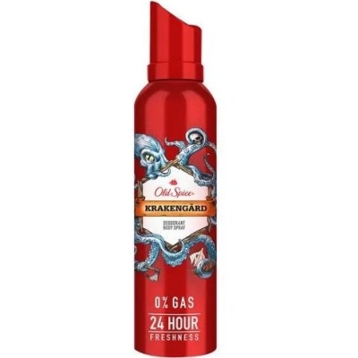 اسپری بدن دئودورانت اولد اسپایس مدل KRAKEN GARD حجم 140 میلی لیتر  بدون گاز