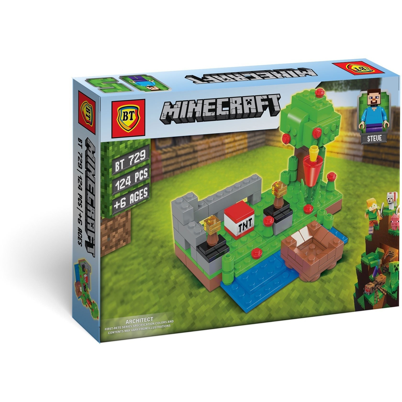 لگو ماینکرافت کد BT 729 در ارزانترین فروشگاه اینترنتی ایران ارزان