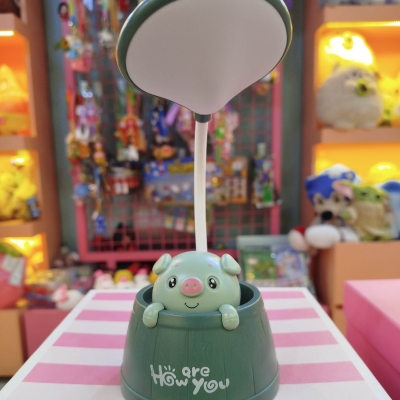 چراغ مطالعه  خوک سبز