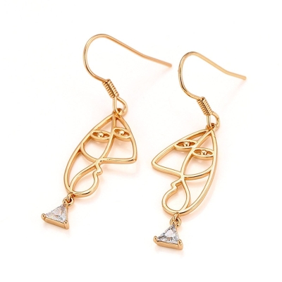 گوشواره طرح چهره