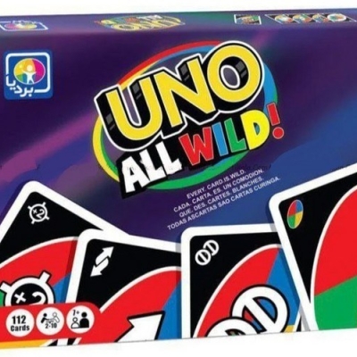 بازی کارتی uno All Wild اونو ‏112 کارتی (بردیا) در ارزانترین فروشگاه اینترنتی ایران ارزان