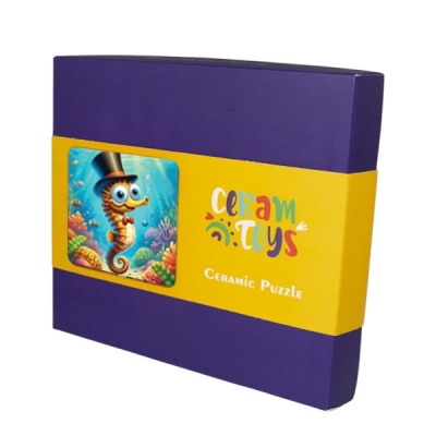 پازل سرامیکی اسب دریایی شعبده باز در ارزانترین فروشگاه اینترنتی ایران ارزان