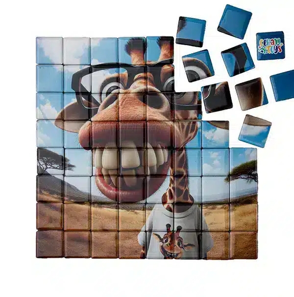 پازل سرامیکی زرافه خندان ارزانترین فروشگاه اینترنتی