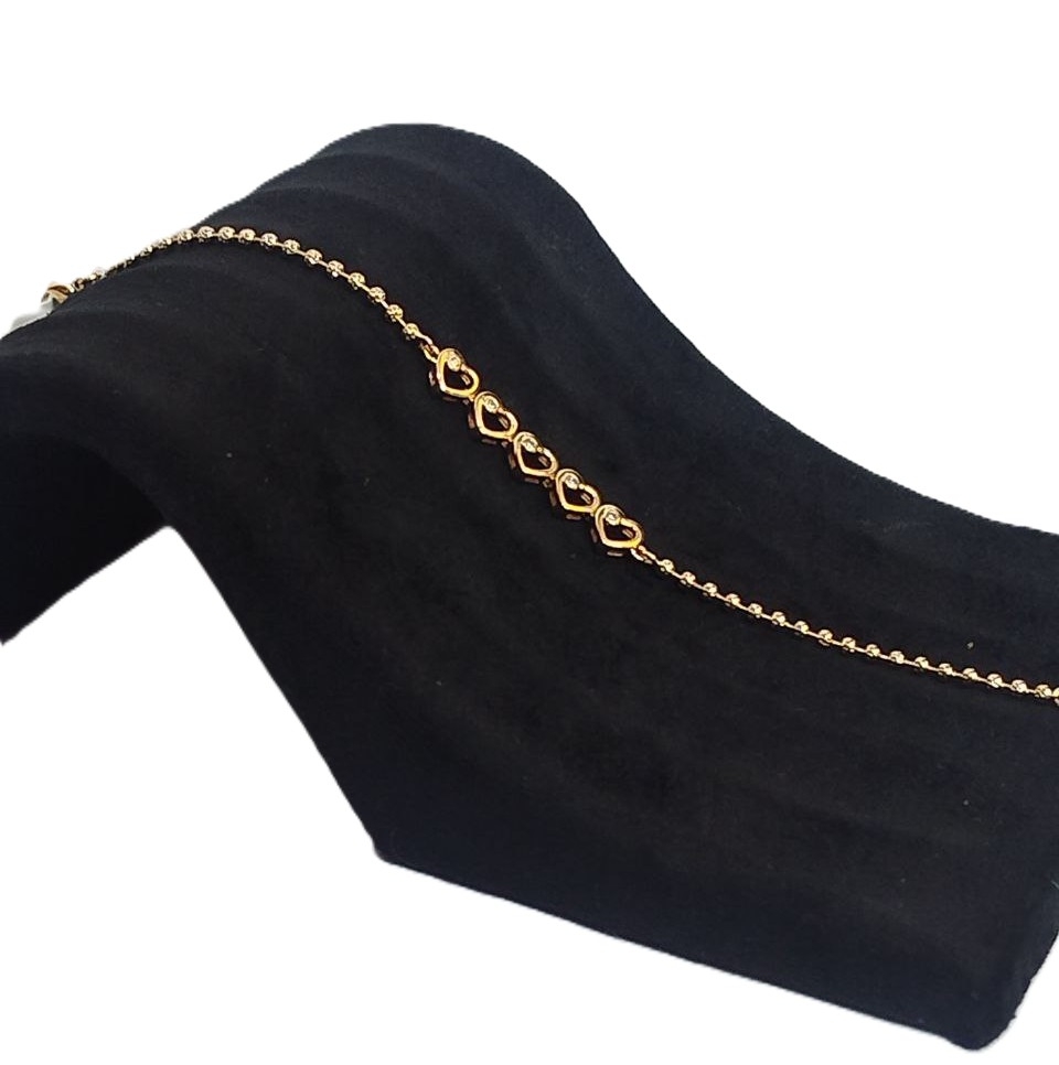 دستبند طرح قلب ژوپینگ Xuping در ارزانترین فروشگاه اینترنتی ایران ارزان