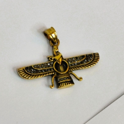 پلاک فروهر سایز کوچک کد 6 ارزانترین فروشگاه اینترنتی