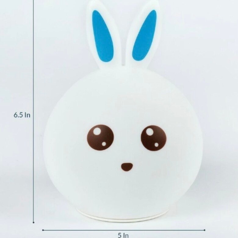 چراغ خواب سیلیکونی سنسوری 5 حالته  خرگوش خندان در ارزانترین فروشگاه اینترنتی ایران ارزان