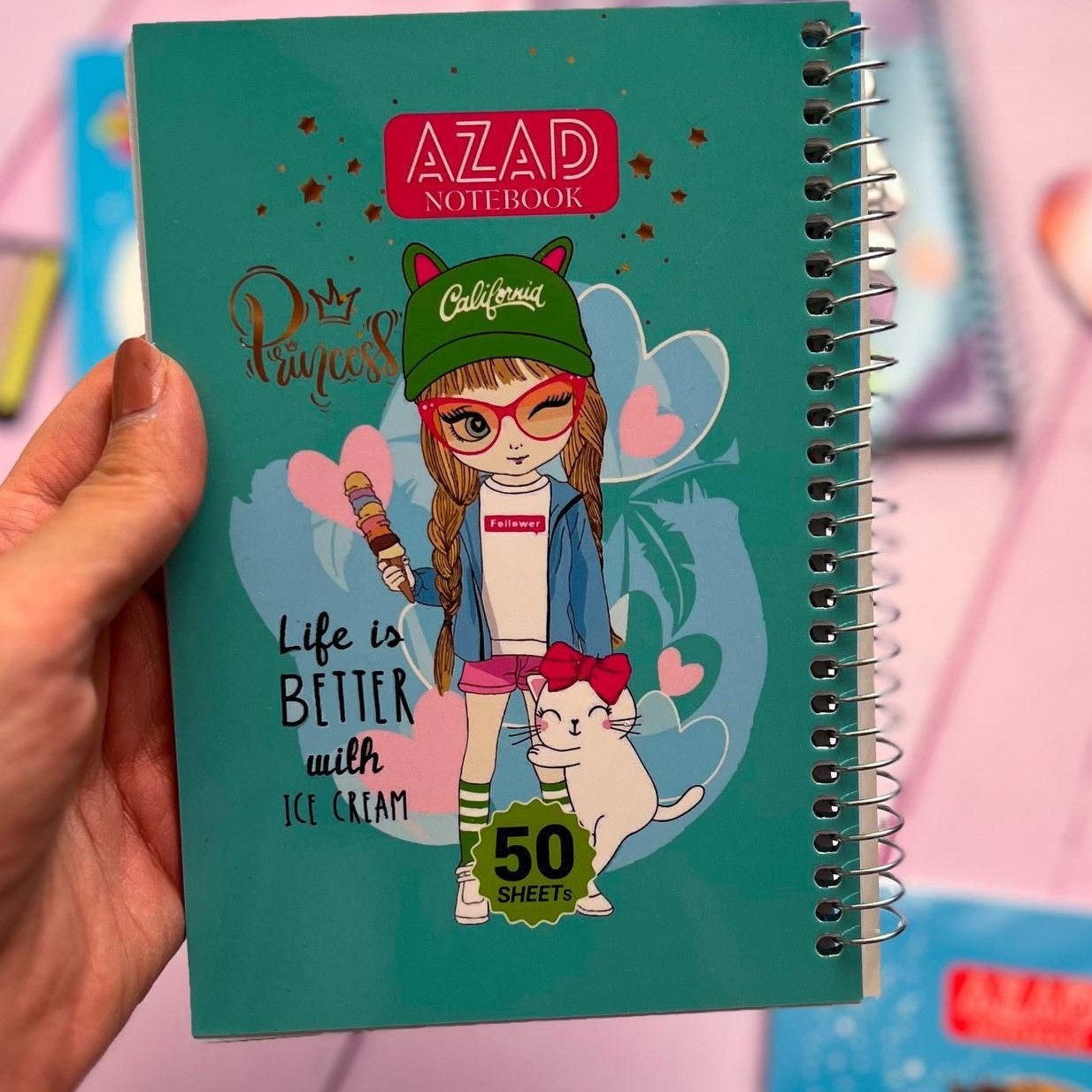 دفتر یادداشت آزاد حاشیه دار در ارزانترین فروشگاه اینترنتی ایران ارزان