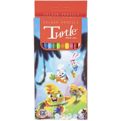 مداد رنگی 12 رنگ پارس مداد Pars Medad لاکپشتی ارزانترین فروشگاه اینترنتی