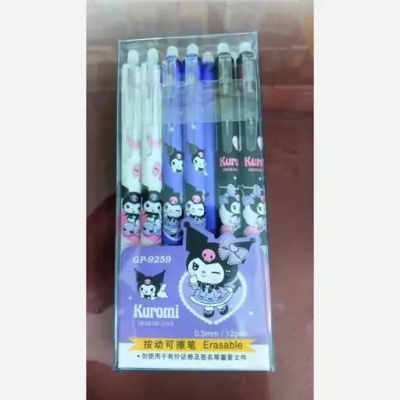 خودکار پاک کن دار 5 میلی متر فشاری کرومی کد GP-9259