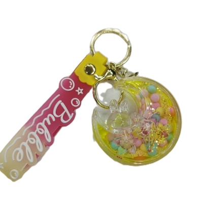 جاکلیدی آکواریومی فانتزی طرح ماه و ستاره کد 1 در ارزانترین فروشگاه اینترنتی ایران ارزان