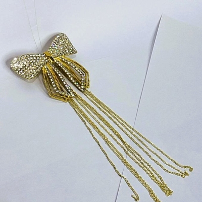 گیره مو طرح پاپیون آویز دار ارزانترین فروشگاه اینترنتی