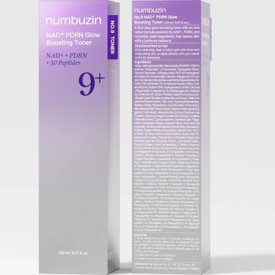 تونر تقویت کننده و درخشان کننده نامبوزین شماره ۹ حجم ۱۵۰ میلی لیتر اورجینال
