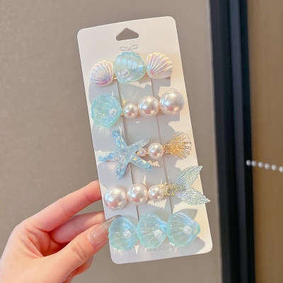 گیره طرح صدف دریایی