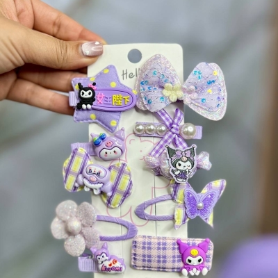 گیره مو طرح کرومی