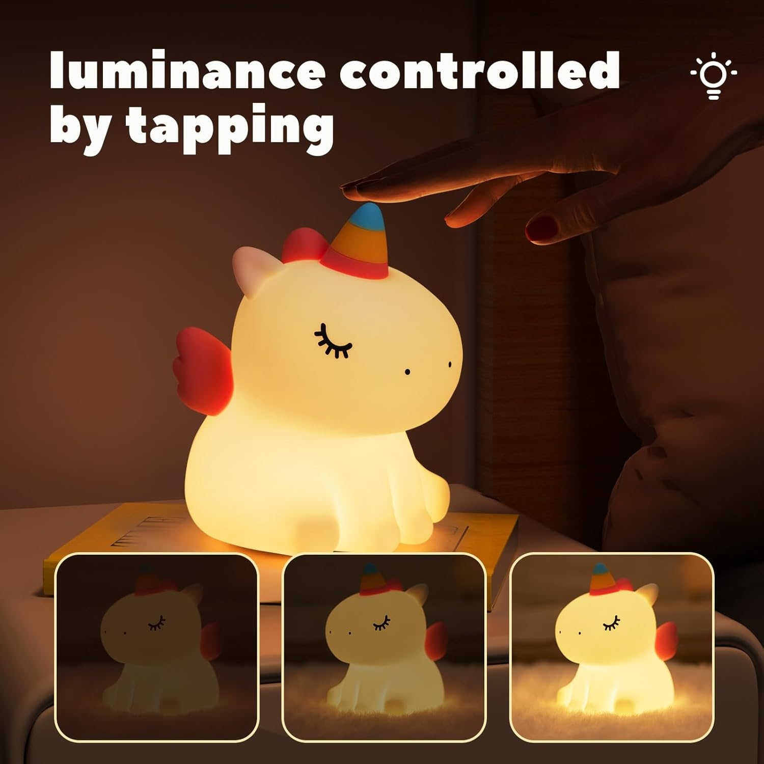 چراغ خواب طرح اسب تک شاخ مدل ZH-139 در ارزانترین فروشگاه اینترنتی ایران ارزان