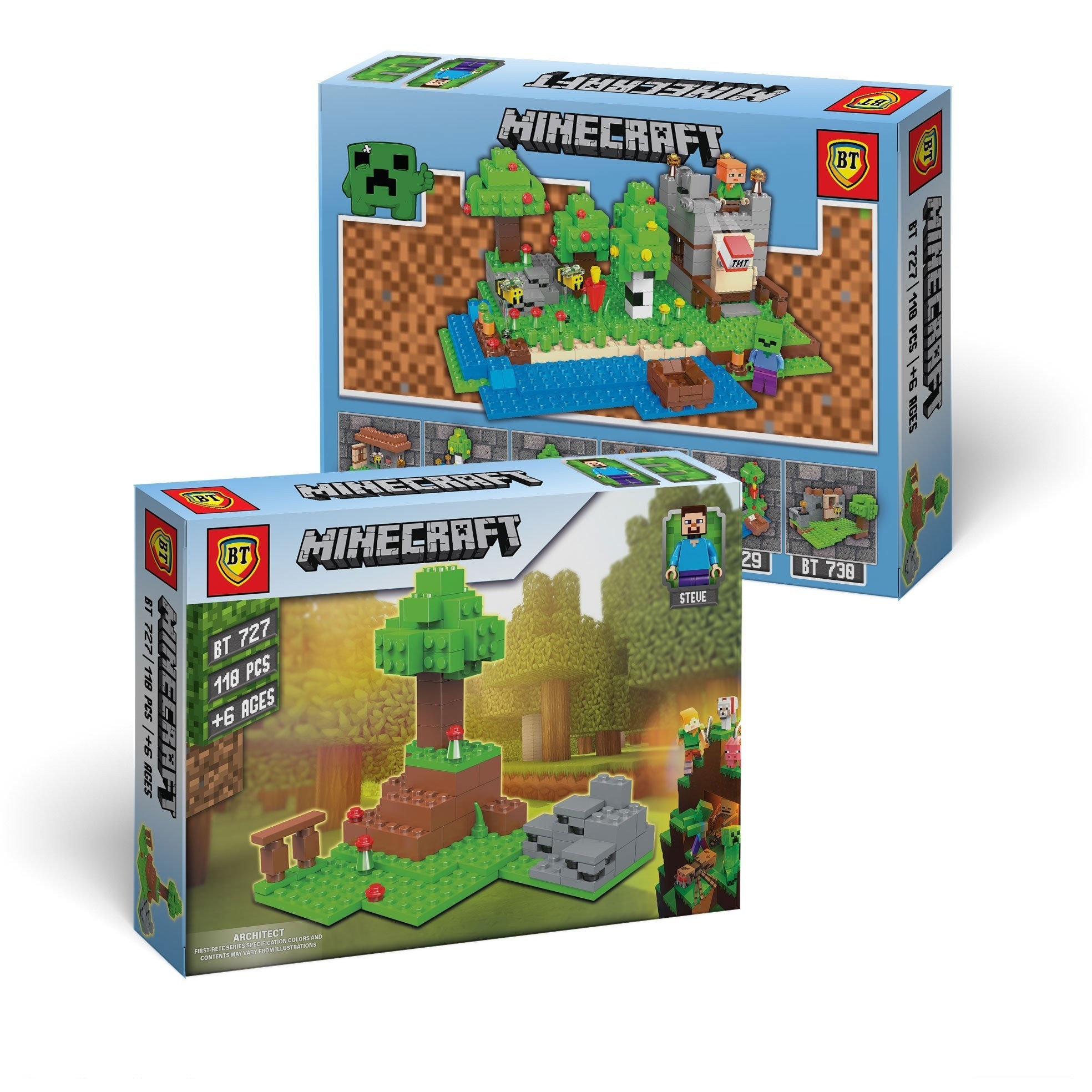 لگو ماینکرافت کد BT 727 در ارزانترین فروشگاه اینترنتی ایران ارزان