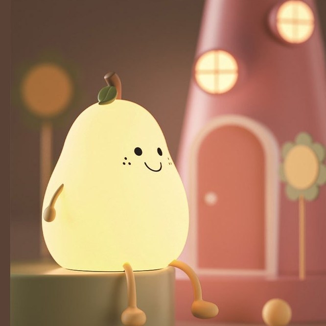 چراغ خواب سیلیکونی سنسوری طرح گلابی در ارزانترین فروشگاه اینترنتی ایران ارزان