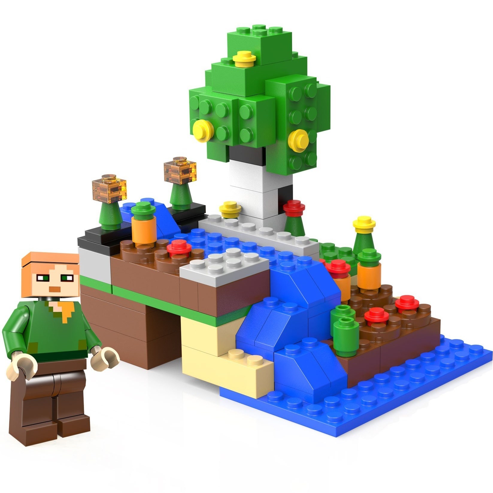 لگو ماینکرفت متوسط 119 قطعه کد BT 726 در ارزانترین فروشگاه اینترنتی ایران ارزان