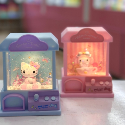 جعبه موزیکال چراغ دار‌شیشه ای باتری خور مدل دخترانه