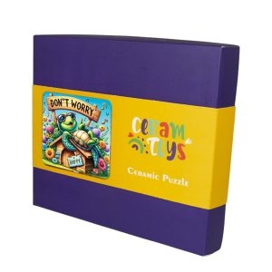 پازل سرامیکی لاک پشت خوشحال در ارزانترین فروشگاه اینترنتی ایران ارزان