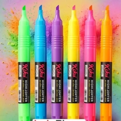 ماژیک هایلایتر قلمی Kiku مدل K-586 ارزانترین فروشگاه اینترنتی