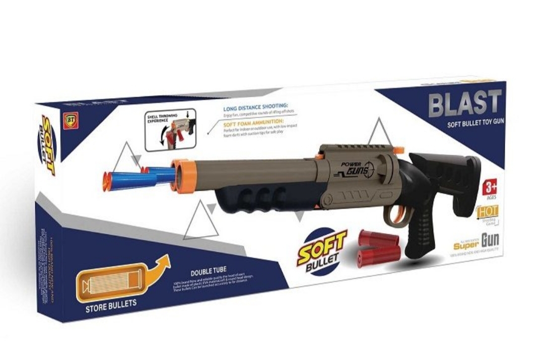 تفنگ اسباب بازی دولول پوکه پران مدل 2028 در ارزانترین فروشگاه اینترنتی ایران ارزان