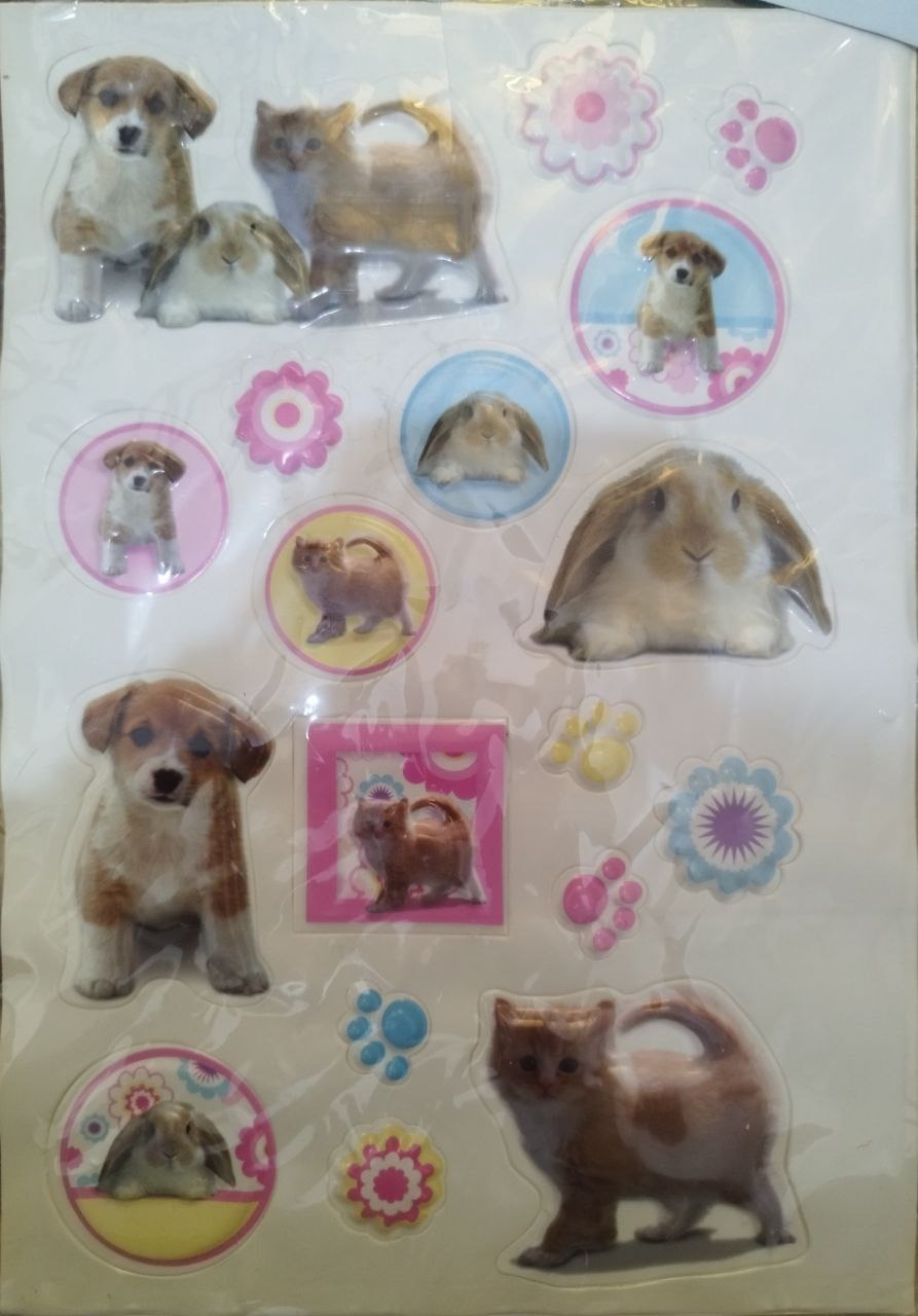 برچسب مدل حیوانات برجسته بسته 2 عددی در ارزانترین فروشگاه اینترنتی ایران ارزان