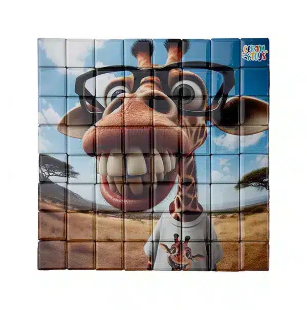 پازل سرامیکی زرافه خندان در ارزانترین فروشگاه اینترنتی ایران ارزان