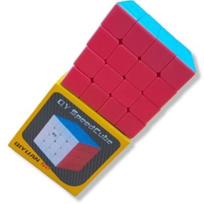 بازی فکری روبیک 4در4 رنگ ثابت خارجی کای وایQY