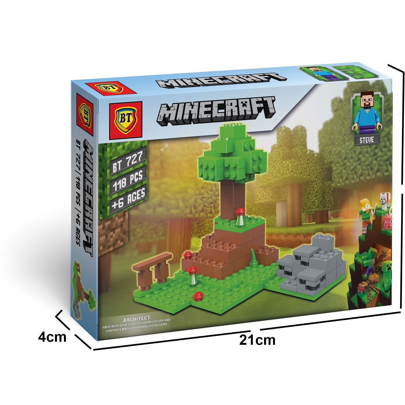 لگو ماینکرافت کد BT 727 در ارزانترین فروشگاه اینترنتی ایران ارزان