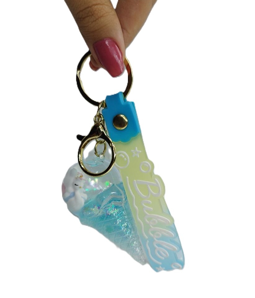 جاکلیدی آکواریومی فانتزی طرح بستنی کد 1 ارزانترین فروشگاه اینترنتی