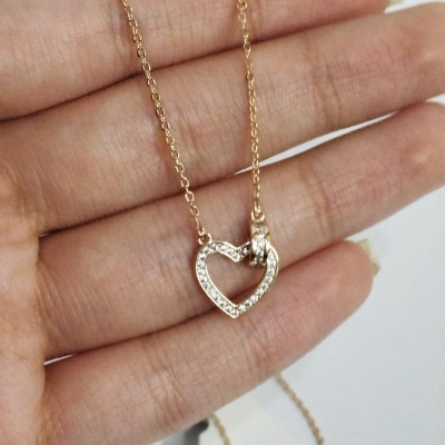 گردنبند طرح قلب برند ژوپینگ Xuping در ارزانترین فروشگاه اینترنتی ایران ارزان