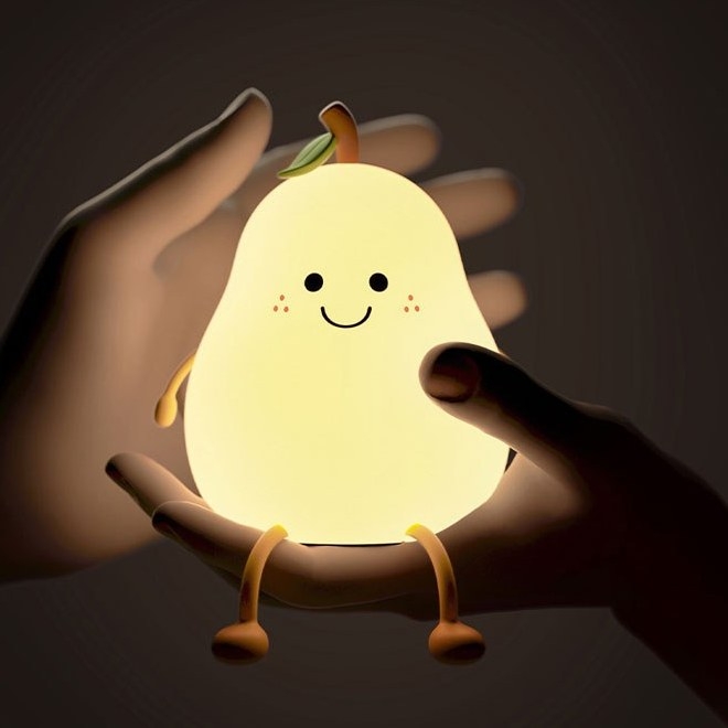 چراغ خواب سیلیکونی سنسوری طرح گلابی در ارزانترین فروشگاه اینترنتی ایران ارزان