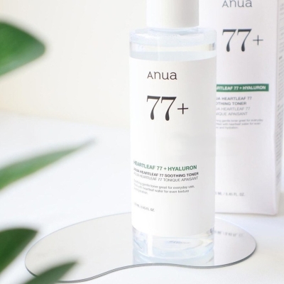 تونر تسکین دهنده پوست آنوا Anua Heartleaf 77 حجم 250 میلی لیتر اورجینال