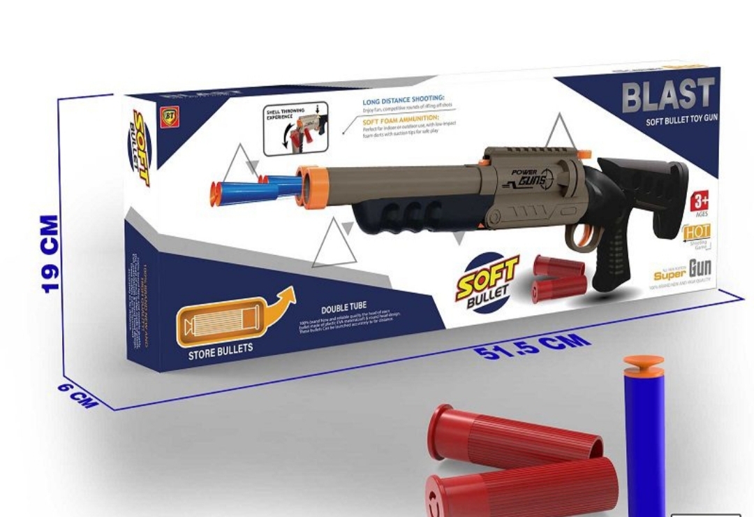 تفنگ اسباب بازی دولول پوکه پران مدل 2028 در ارزانترین فروشگاه اینترنتی ایران ارزان