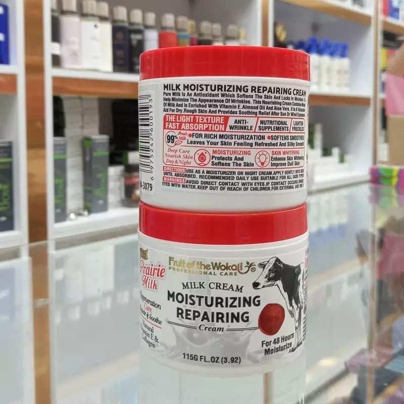 کرم آبرسان و مرطوب کننده شیر گاو