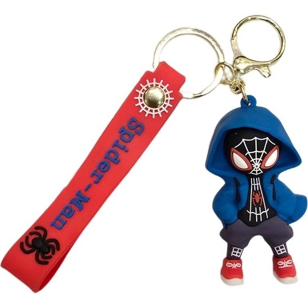 جاکلیدی سیلیکونی مدل مرد عنکبوتی اسپایدرمن کد 1