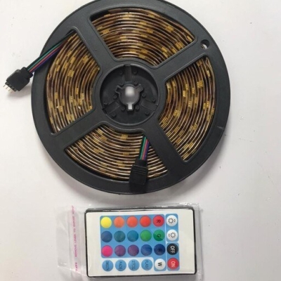 ریسه led رنگی 5 متری ریموت دار نورپردازی رنگی دریم لایت مدل RGB