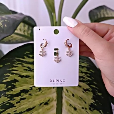 نیم ست ژوپینگ Xuping طرح لنگر ارزانترین فروشگاه اینترنتی