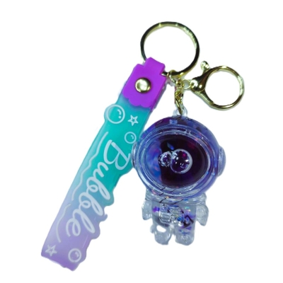 جاکلیدی آکواریومی فانتزی طرح آدم فضایی کد 1