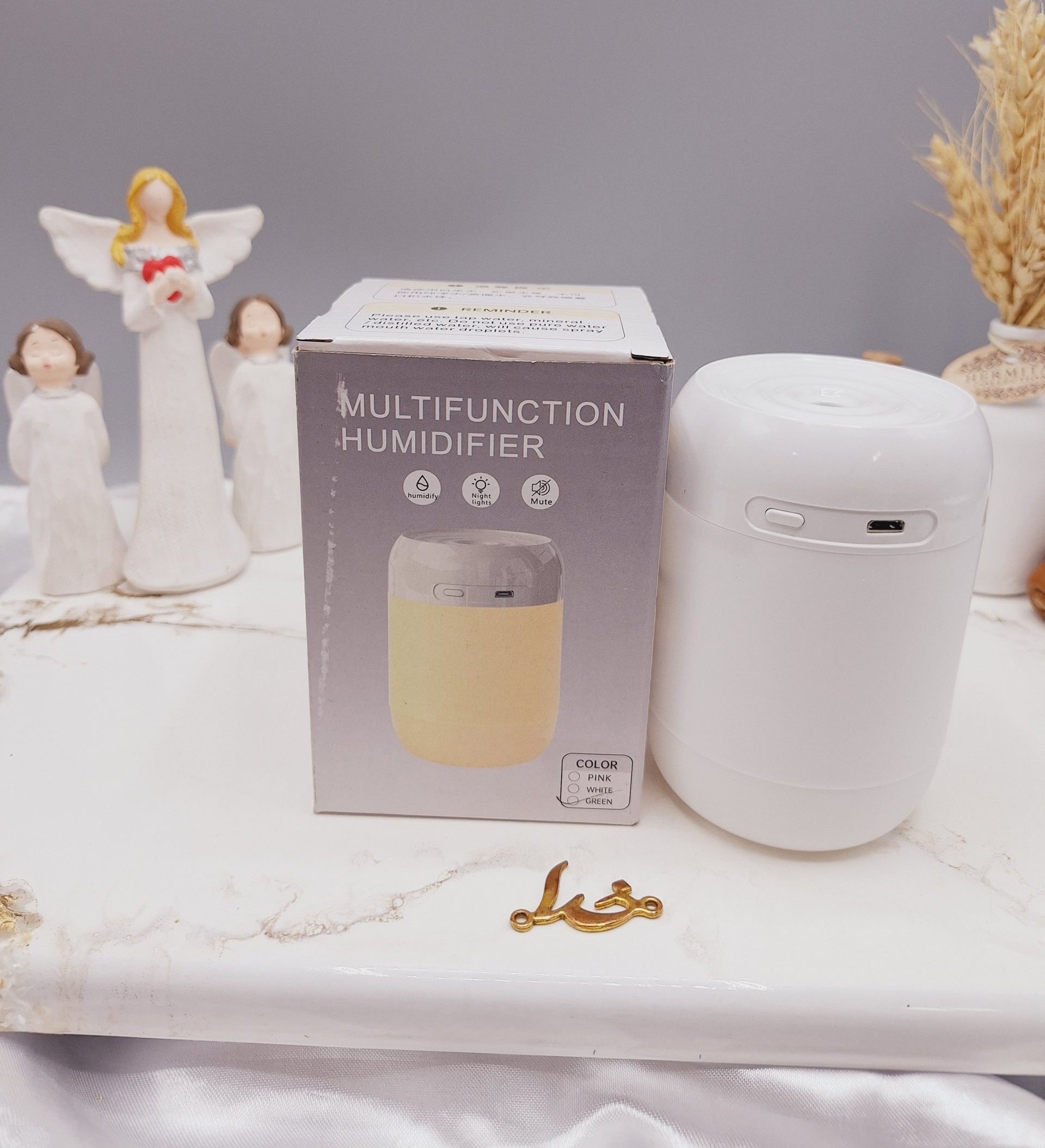 دستگاه بخور سرد همراه با چراغ خواب چند کاره MULTIFUNCTION