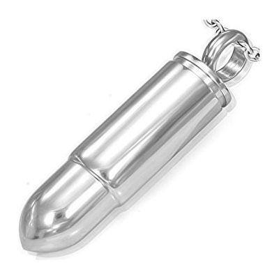 پلاک فشنگ گلوله باز شو نقره ای ارزانترین فروشگاه اینترنتی