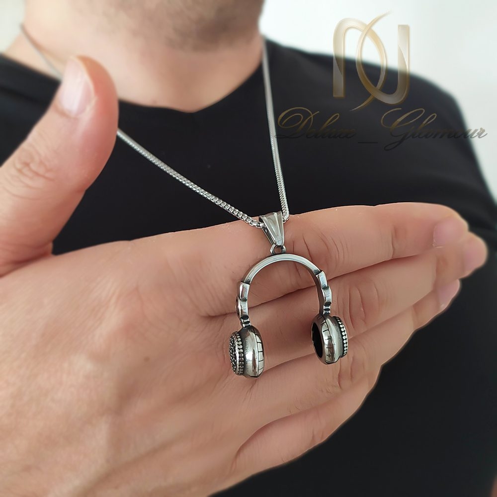 گردنبند طرح هدفون هندزفری در ارزانترین فروشگاه اینترنتی ایران ارزان