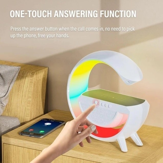 اسپیکر بلوتوثی و شارژر وایرلس مدل BT-3401 با توان ۱۵ وات ارزانترین فروشگاه اینترنتی