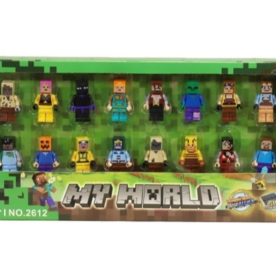 لگو آدمک های ماینکرافت 16تایی کد 2612 در ارزانترین فروشگاه اینترنتی ایران ارزان