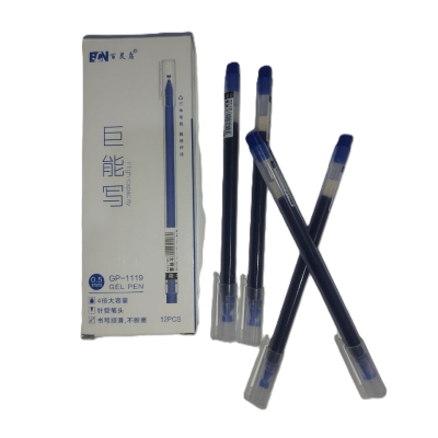 روان نویس آبی نوک باریک سایز 0.5 میلی متر مدل GEL PEN GP-1119