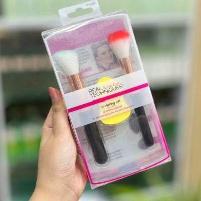 ست براش ۲عددی و پد پنکیک ریل تکنیک ارزانترین فروشگاه اینترنتی