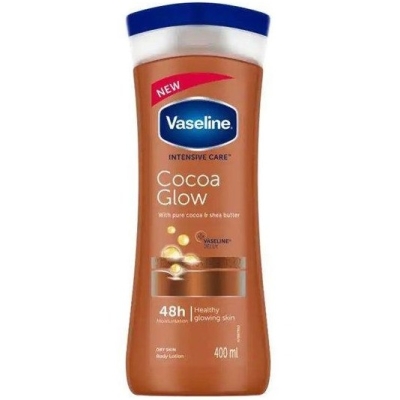 لوسیون بدن کاکائویی مدل cocoa glow حجم 400 میلی لیتر