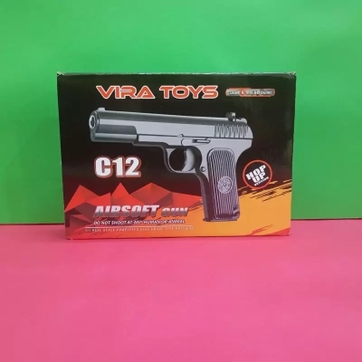 کلت فلزی C12 ساچمه‌ای اسباب بازی